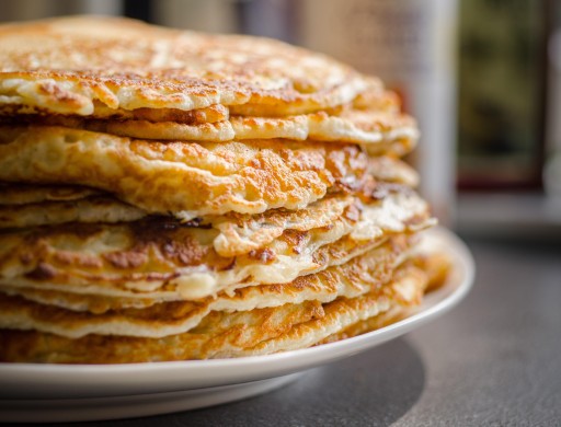 De waterbasis-pannenkoek